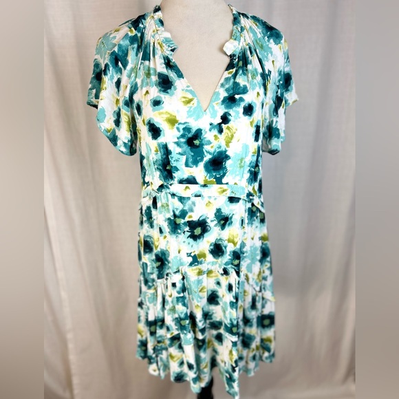 Anthropologie Robin Tiered Mini Dress Women’s Size Small - Picture 2 of 14
